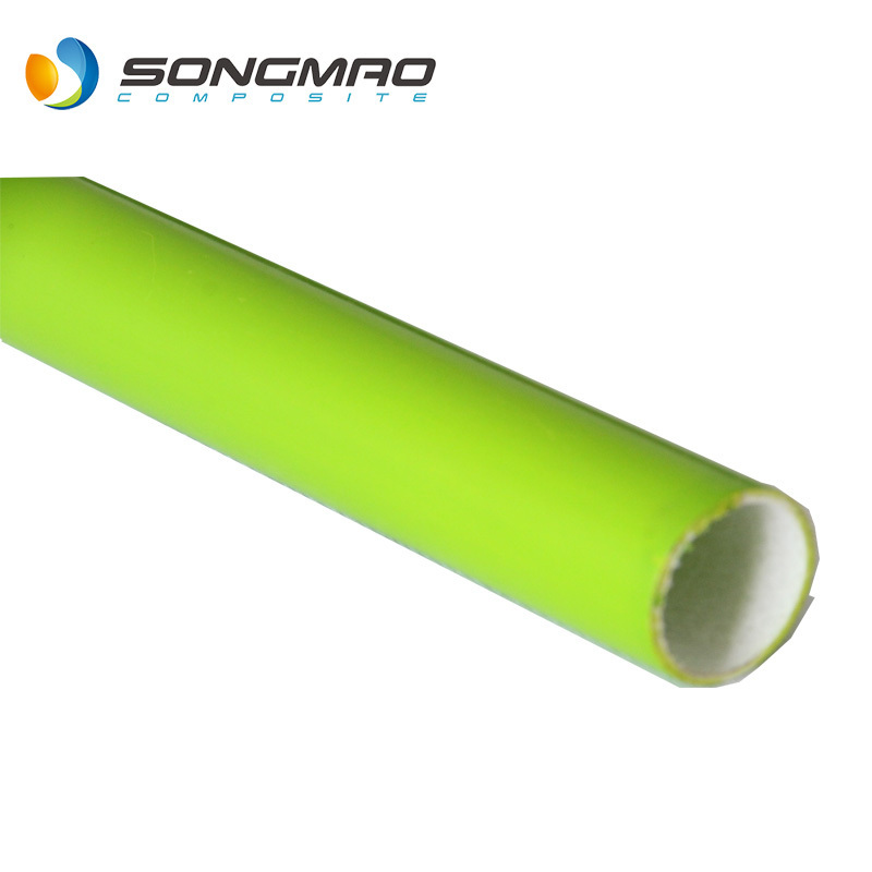 Factory custom pultruded fiberglass products frp plastics grp fiberglass pipe tube