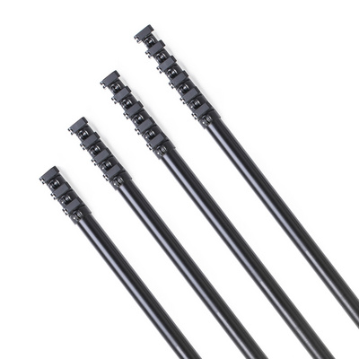 carbon fiber telescopic tube customized lightweight telescopic pole locking mechanisms