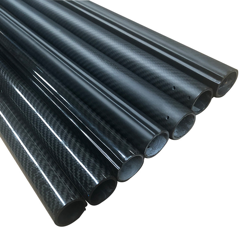 hot sale 1000 1100 1200 length 3k 26*30mm diameter carbon fiber cuttlefish barrel tube