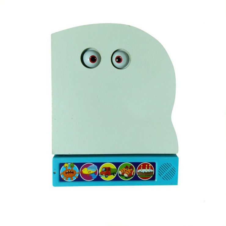 Factory Customized Children Push Button Learning Sound Book Music Button Book