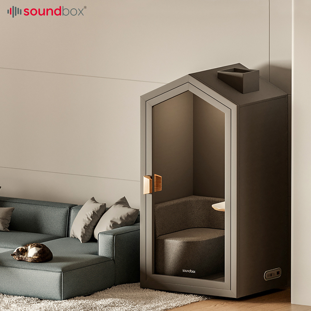 Noise Reduction Soundproof Office Home Pod Turbo Fresh Air System House Pod Reading Mini Space House pod