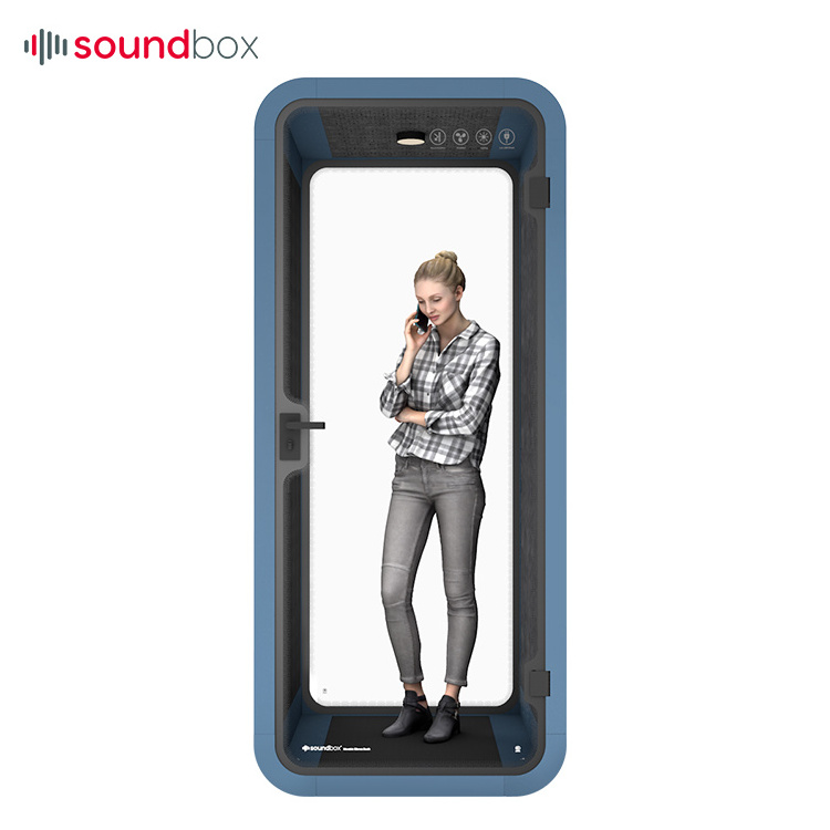 Soundproof private s size sound proof noise insulation mobile office phone telephone booth