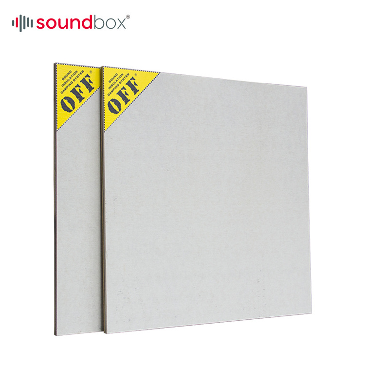 Soundbox Sound Proof Sandwich Panel Sound Insulation Soundproof Damping Board For Night Club Noise Reduction