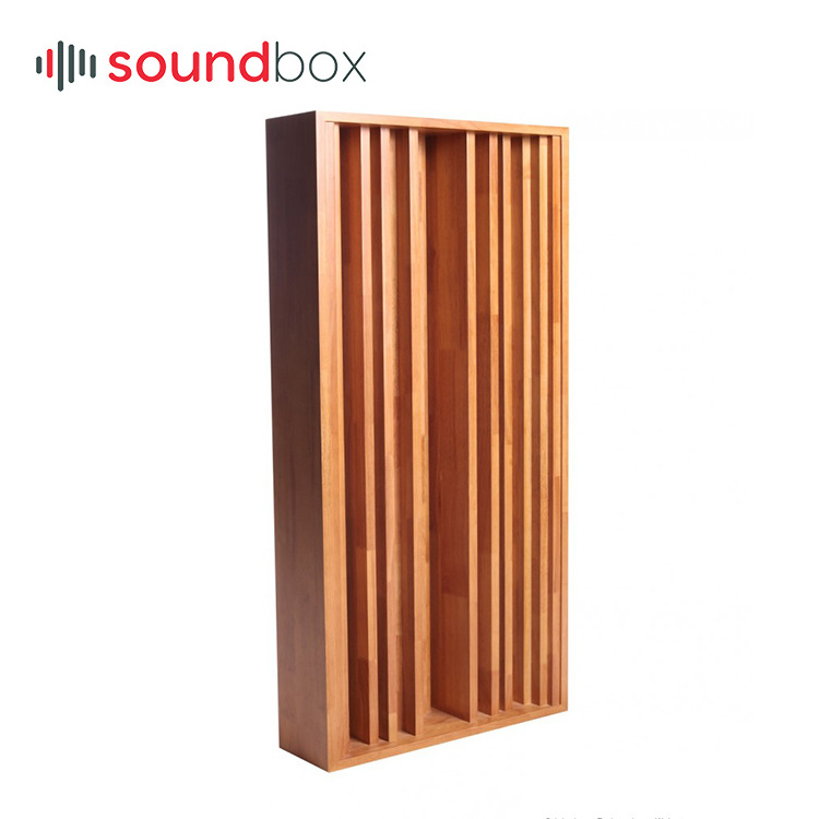 Soild wooden QRD acoustic sound absorption diffusion acoustical diffuser panel