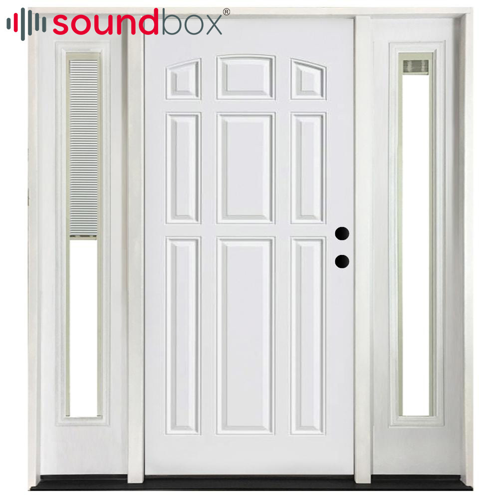 hotel interior doors Aluminum honeycomb wood composite, prevention door soundproof room sensor doors/