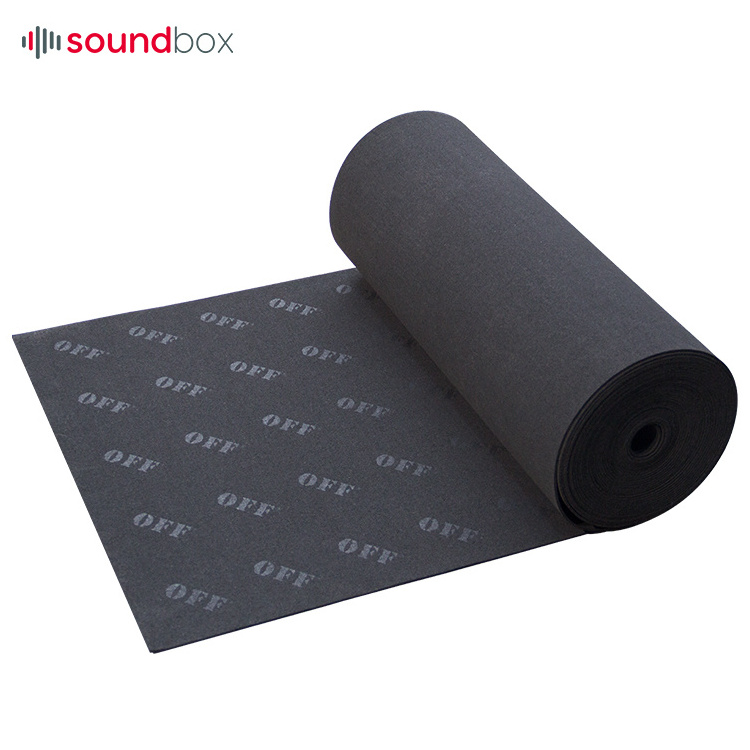 High Density Acoustic Insulating Material Noise Insulation Noise Reduction Material Gym Flooring Damping Mat