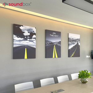 Soundbox Noise Reduce Modern Art Acoustic Panel For Office Meeting Room Studio Sound Absorption Panels