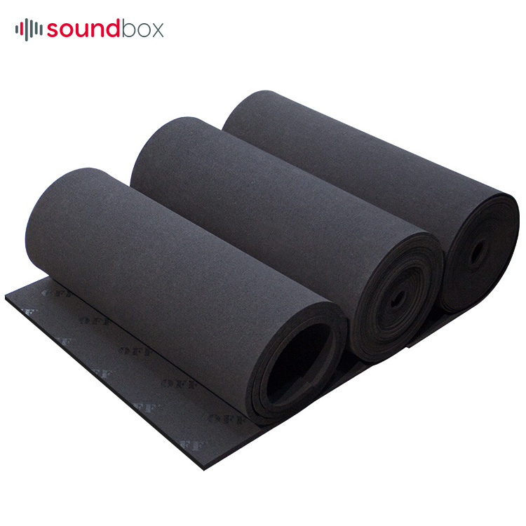 High Density Acoustic Insulating Material Noise Insulation Noise Reduction Material Gym Flooring Damping Mat