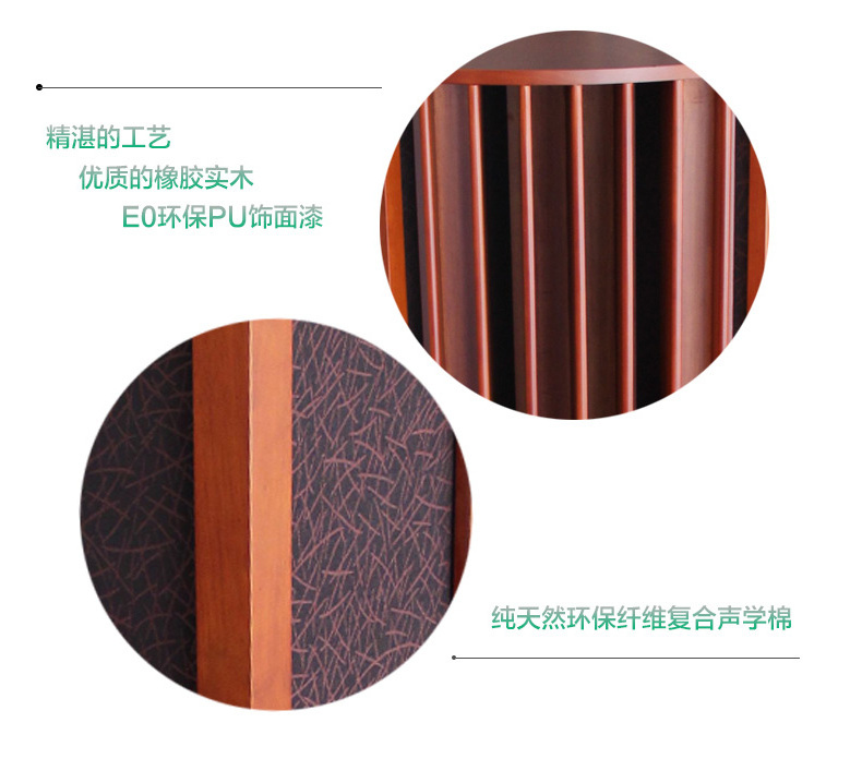 China Supplier High Quality Standing Waves Corners 3D Wooden Acoustic Wall Panel