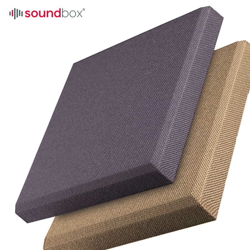 Fabric Wrapped Noise Canceling Acoustic Panel Echo Reduction Clothing Acoustic Fireproof Decorative Wall Panel