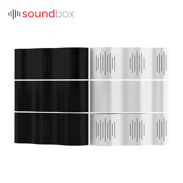 Acoustic panel sound absorption and diffusion panel for studio,private cinema and other acoustic decoration