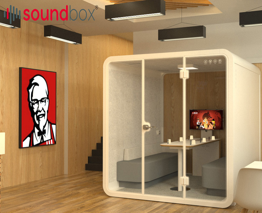 Professional Indoor Oem Reception Room, Call Drum Booths Soundproof Studio Booth For Office/