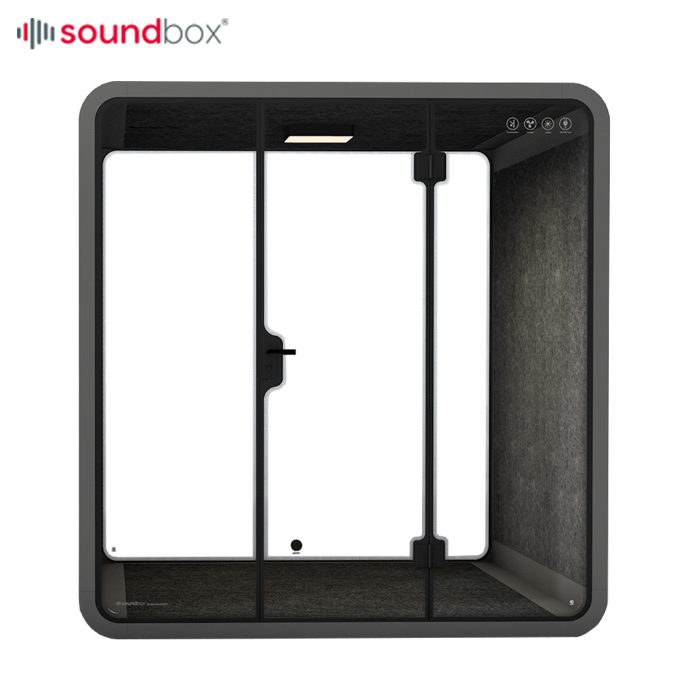 Noise Reduction Office Pod Acoustic Office Meeting Box Sound Proofing Private Telephone Office Booth