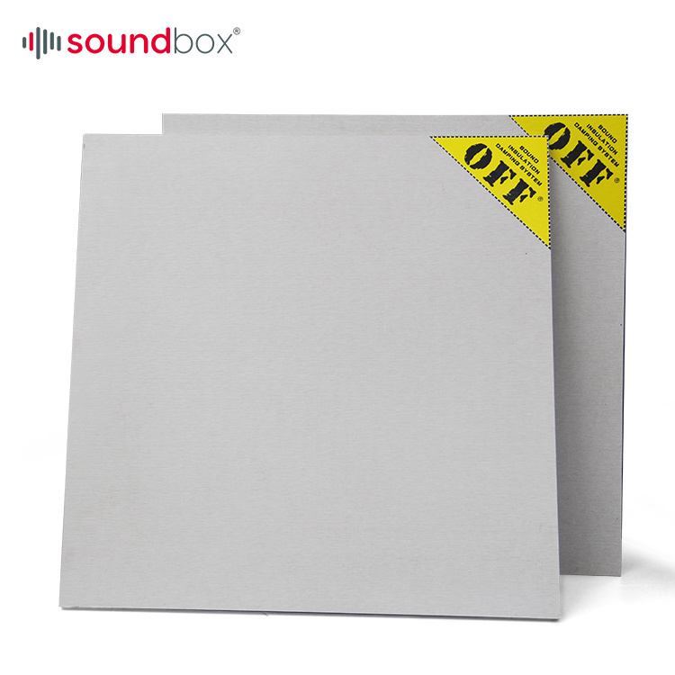 Soundbox Sound Proof Sandwich Panel Sound Insulation Soundproof Damping Board For Night Club Noise Reduction