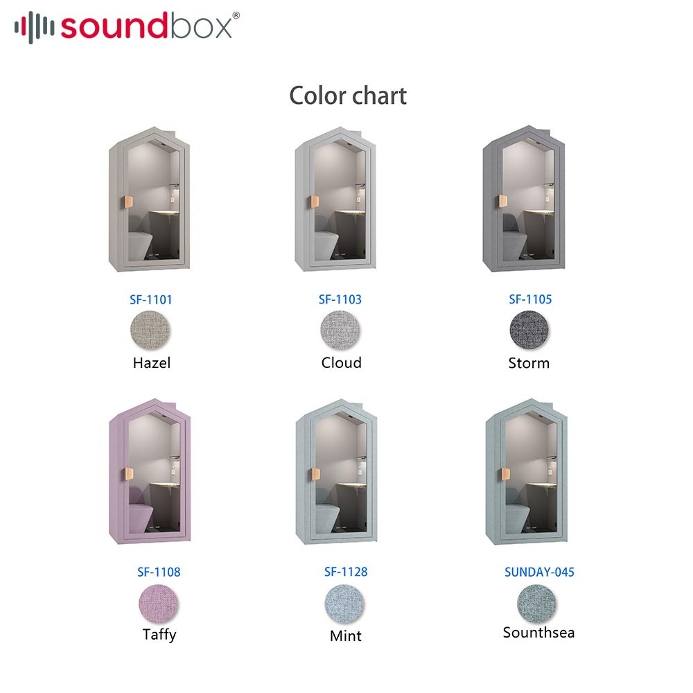 Noise Reduction Soundproof Office Home Pod Turbo Fresh Air System House Pod Reading Mini Space House pod