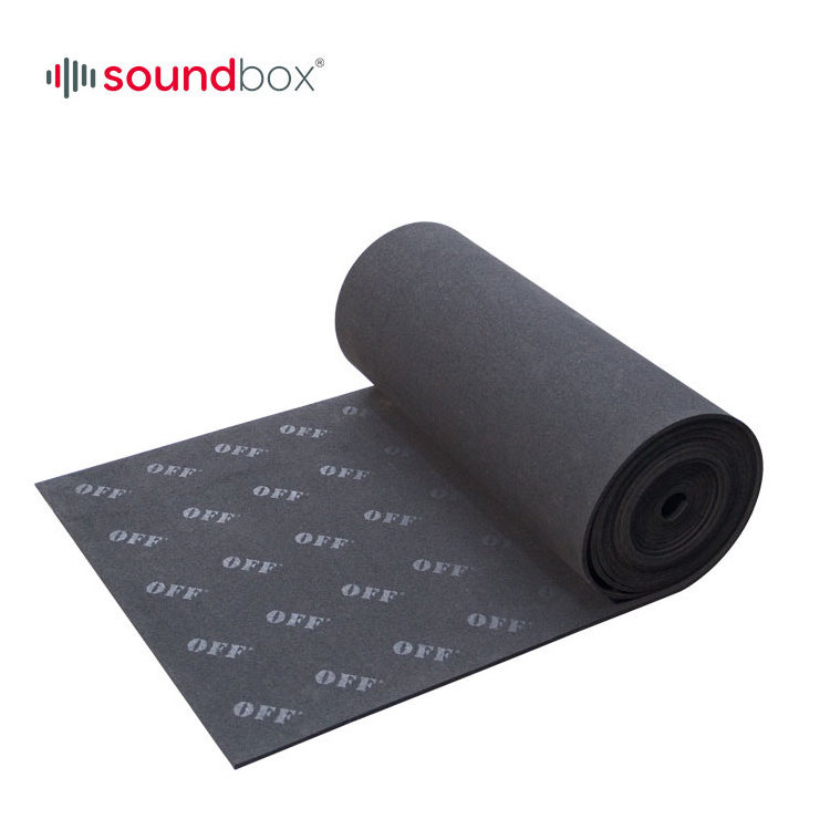 Moisture proof anticorrosion and mildew resistance soundproof mat for ground