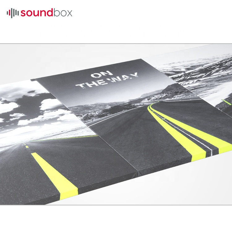 Soundbox Noise Reduce Modern Art Acoustic Panel For Office Meeting Room Studio Sound Absorption Panels