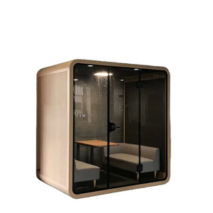 Movable silence soundproof booth pod, office studio recording booth pod meeting booth office furniture/