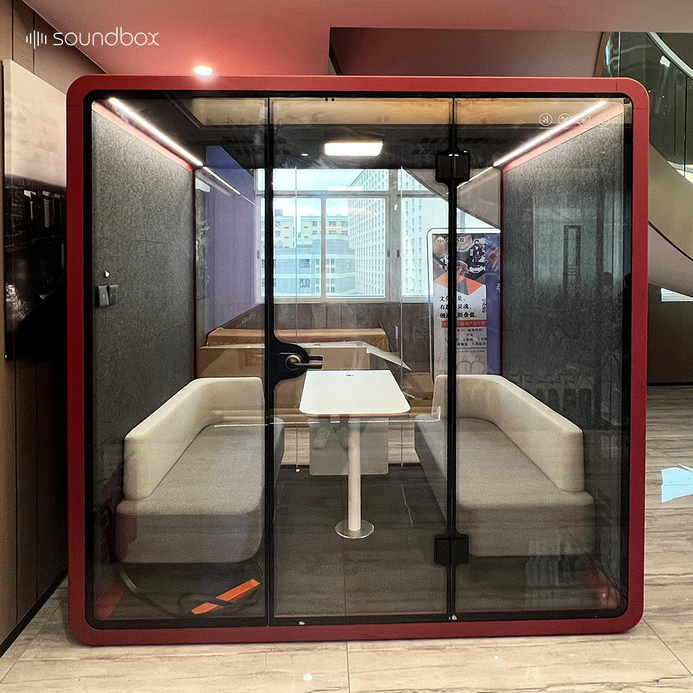 Soundproof telephone booth Office phone booth movable, soundproof office acoustic booth meeting pod home office pods/