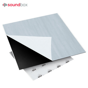 Vibration Damping and Sound Insulation Felt Self-adhesive Acoustic Felt 3D Model Design Noise Absorption 610*610*2mm 3.9 Kg/㎡