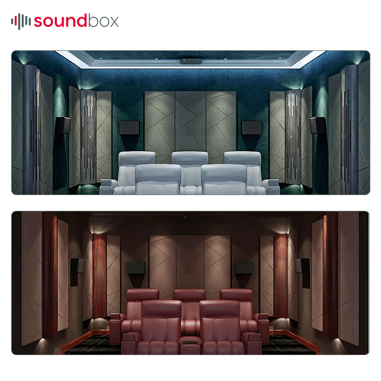 Custom Size Hexagon Acoustic Panels Sound, Proof Padding soundproof sheet Used in Home Soundproof Wall Panels For Office/