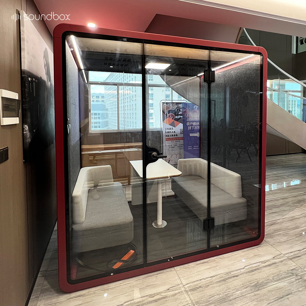 Soundproof telephone booth Office phone booth movable, soundproof office acoustic booth meeting pod home office pods/