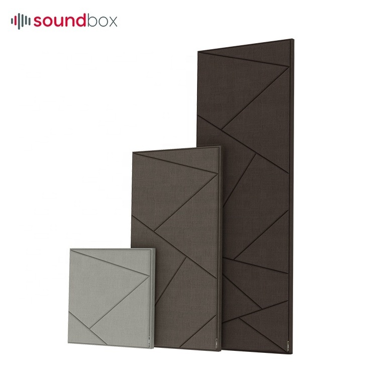 Environmental Material Decorative Wall Covering Anti-Sound Acoustic Panel Wall Art