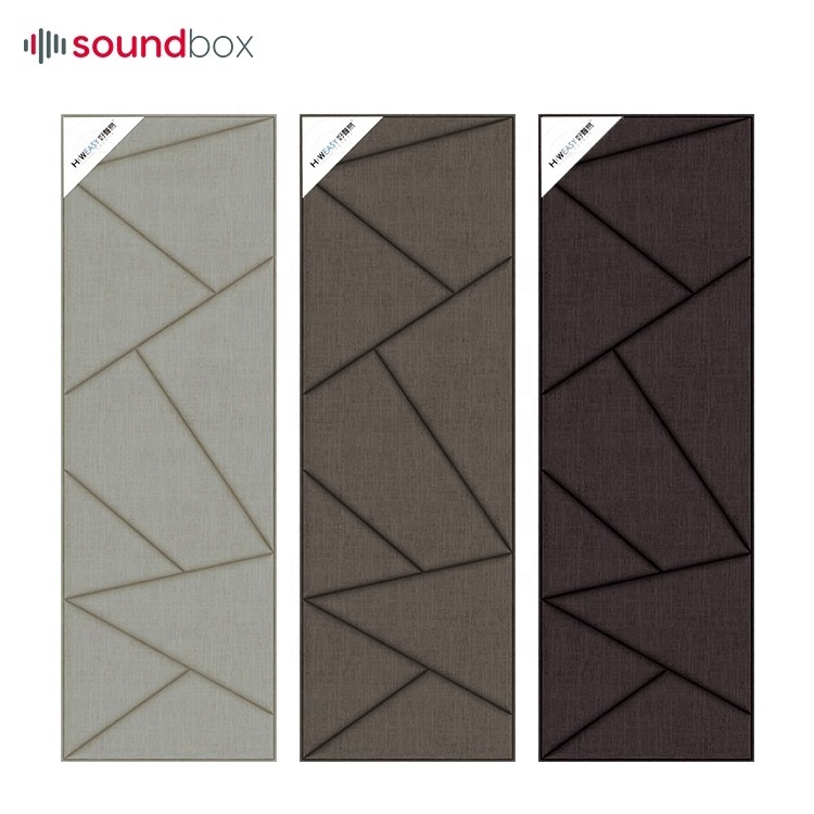 Environmental Material Decorative Wall Covering Anti-Sound Acoustic Panel Wall Art