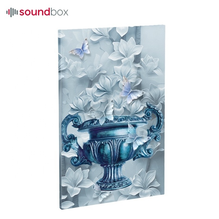 Customizable Sound Absorbing Wall Painting  High-quality Home Decor Oil Painting Fabric Wrapped Art Acoustical Panels Walls