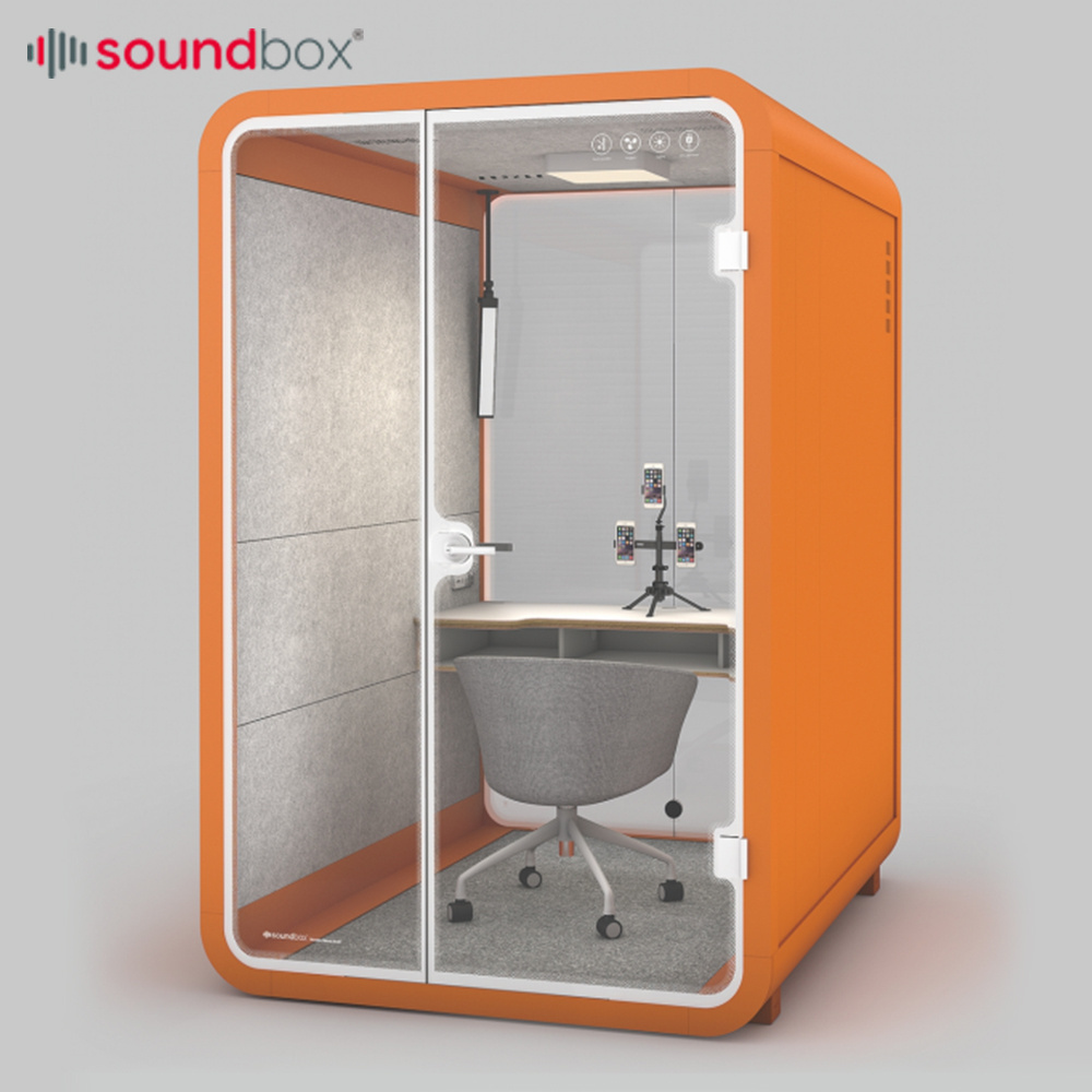 Soundbox Acoustic Pod Education Furniture Meeting Office School Study Pod Private Soundproof Booth