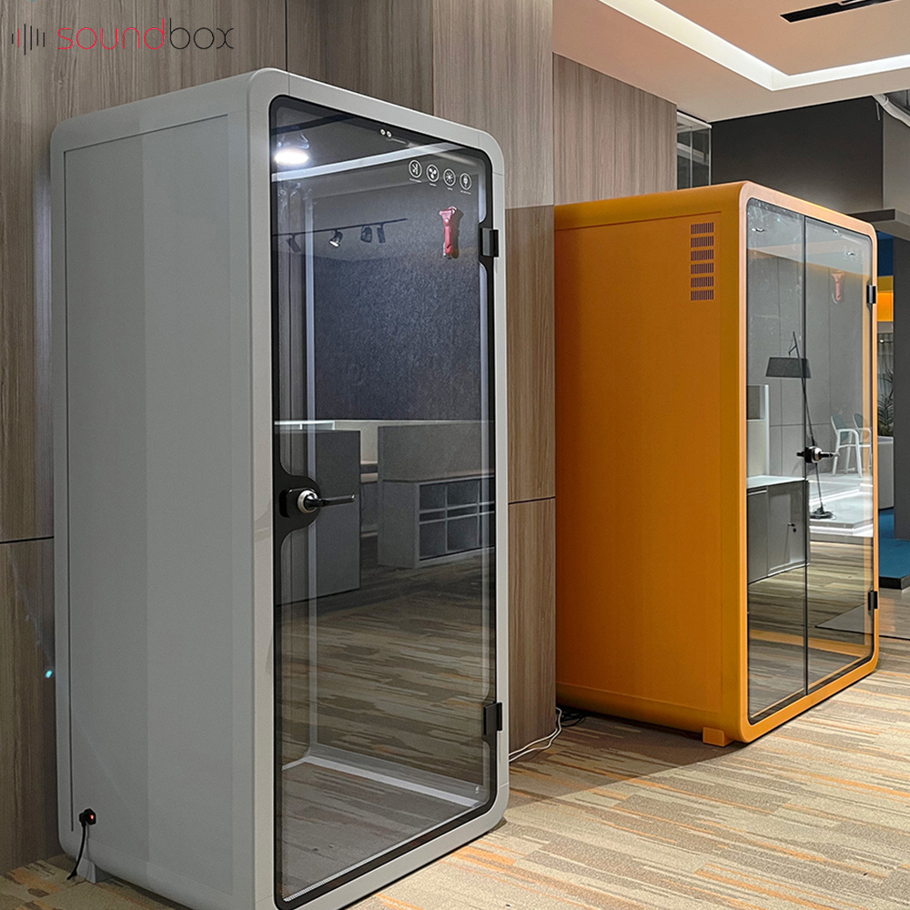 Meeting pod business meeting private sofa booth work space office pod sound proof phone booths