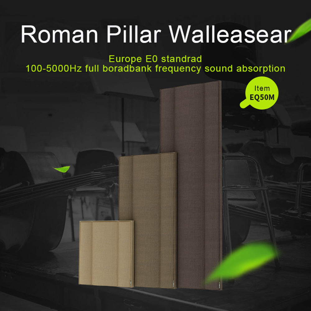 Elegant sound absorbing panels luxury home theatre system sound proof wall panels noise reduction acoustic panels