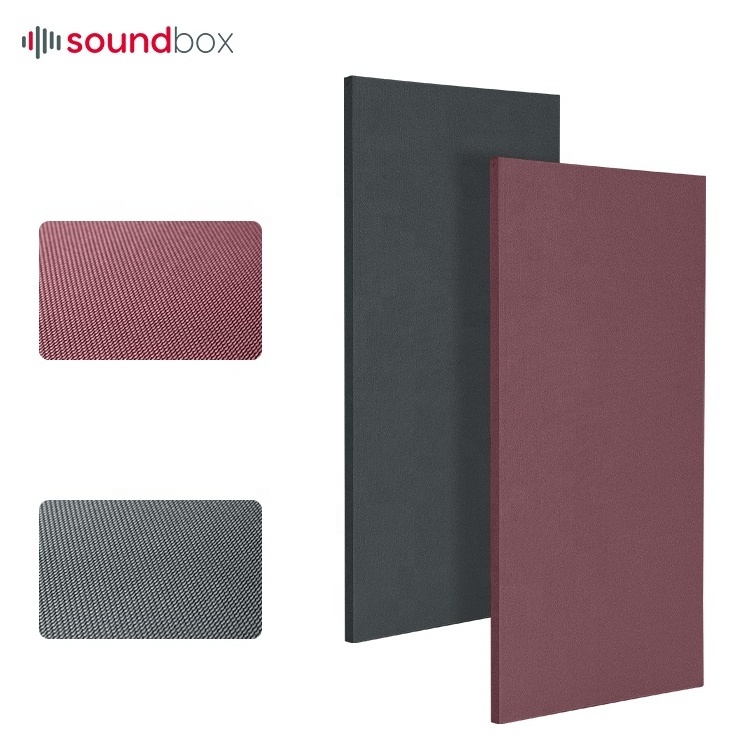 Fiberglass fabric acoustic wall panel