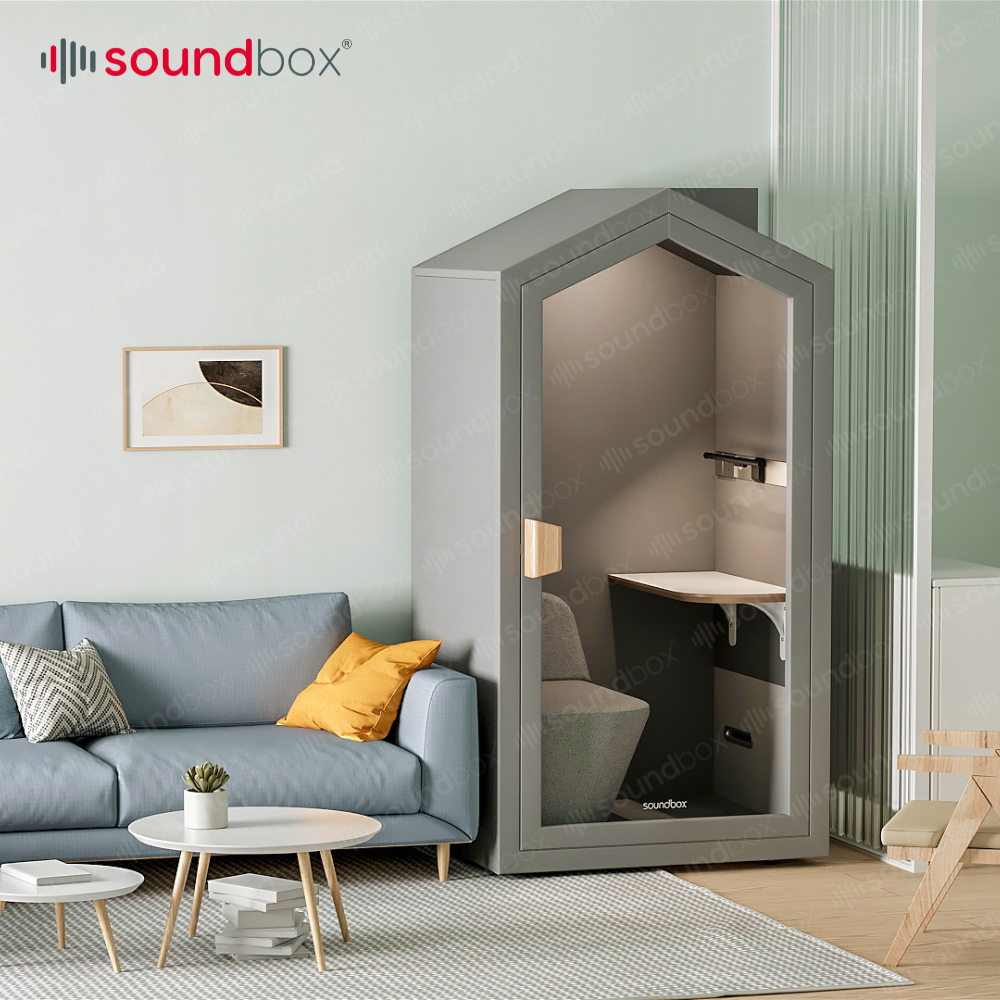 New Silent Home Pod Study Room Sound Proof Booth For Children Reading Eco-friendly Home Pod Acoustic Sound Proof Pod