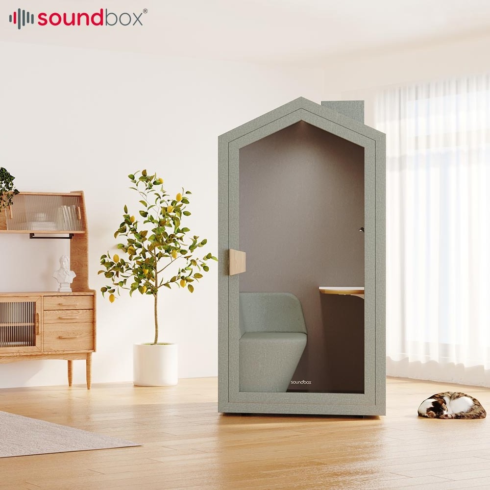 Turbo Fresh Air System House Pod Home Office Eco-friendly Pod Work Office For Sale Acoustic Soundbox Booth