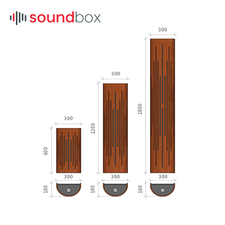 Home Theater Solid Wood Acoustic Panel Sound Diffuser