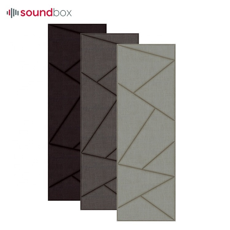 Environmental Material Decorative Wall Covering Anti-Sound Acoustic Panel Wall Art