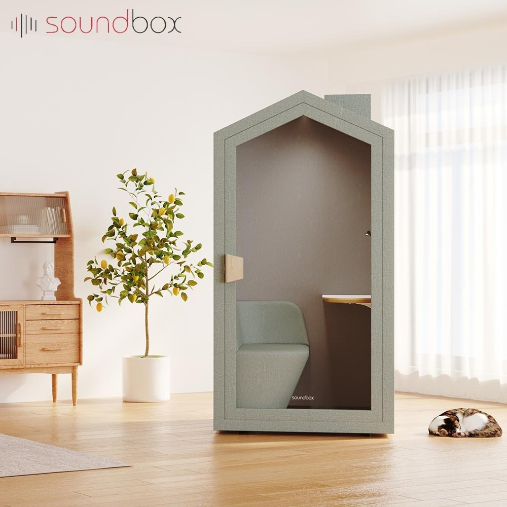 Phone booth system office meeting pod silenced work pod booth for sale sound proofing box