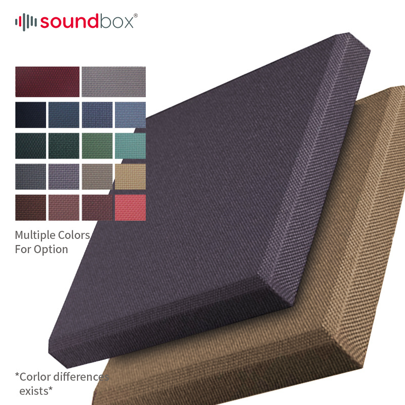 Hot Sales Acoustic Sound Absorbing Board Fabric Decoration Acoustic Panel Super Easy Install Sound Absorption Panel