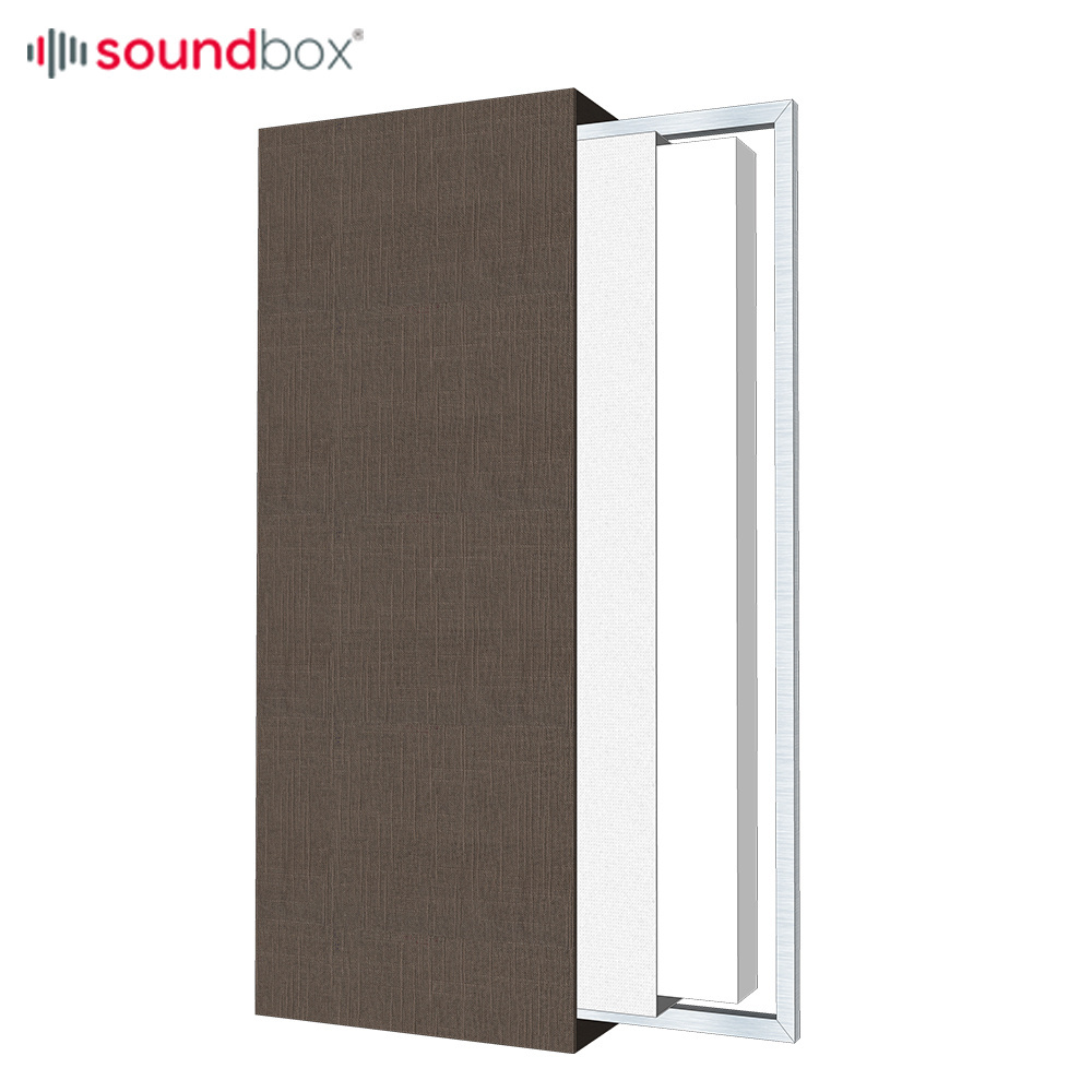 Wall Fabric Panel Sound Absorption Eco-friendly Wool Board For Office Studio Use Sound Absorbing Wall Panels