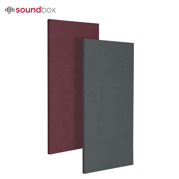 Fiberglass fabric acoustic wall panel