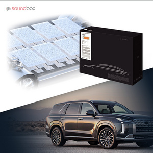 Sounbox Car Sound Deadening Closed Cell Foam & Heat Insulation mat PE Foam Sound Deadener Material&Heat Barrier for car chassis/