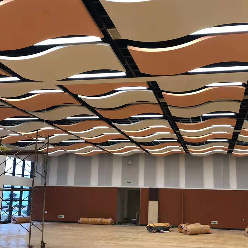 soundproofing material suspended decorative material board acoustic ceiling panel