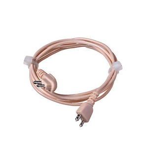 Single Color Pocket Hearing Aid Cord Accessories 2 Pin Beige