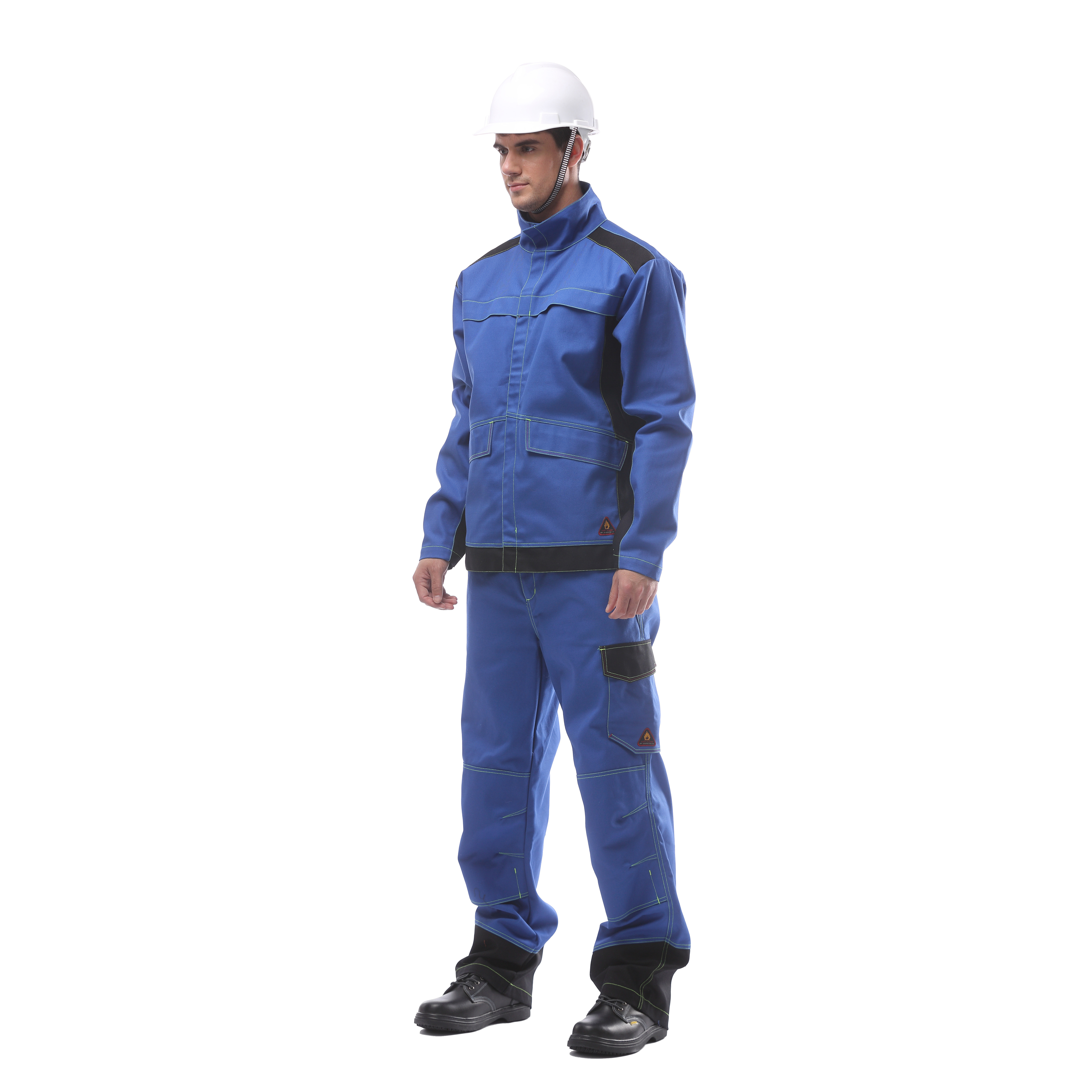 Wholesale Safety Antistatic Clothing for Men's Construction Clothing Durable Workwear Jacket Flame Retardant Coverall