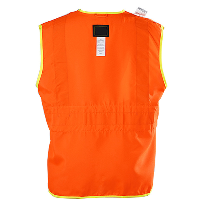 Hivis Workwear Construction Clothing Lighted High Vis Orange Safety Vest