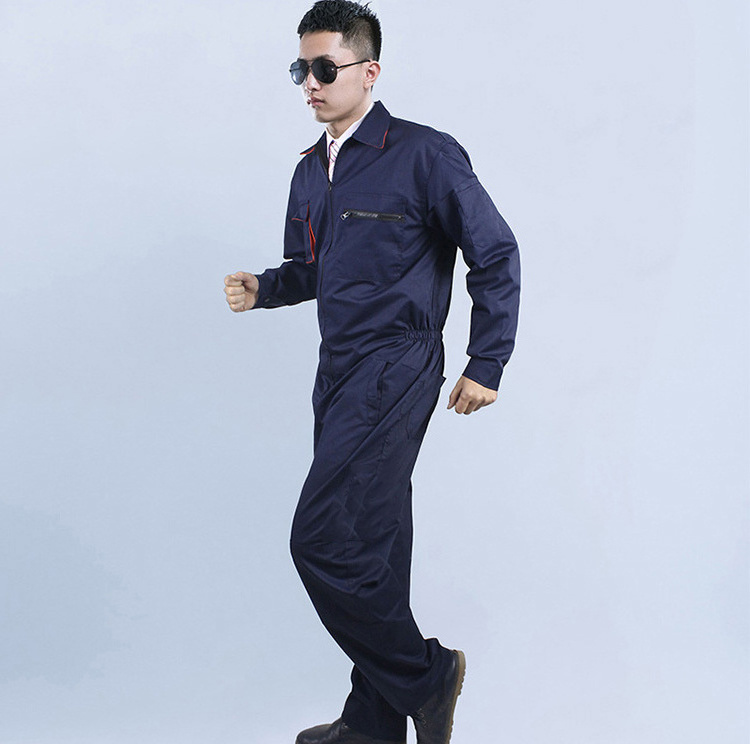 Long Sleeved Coverall Working Cloths Car Repair Work Uniform Jumpsuit Construction Clothing