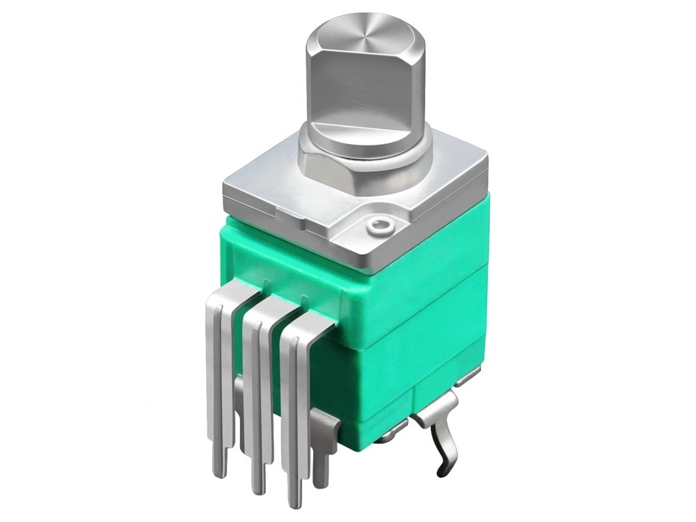 Potentiometer rk097n  Rotary Potentiometer Soundwell Audio Volume Control 9mm 10k potentiometer with switch Factory