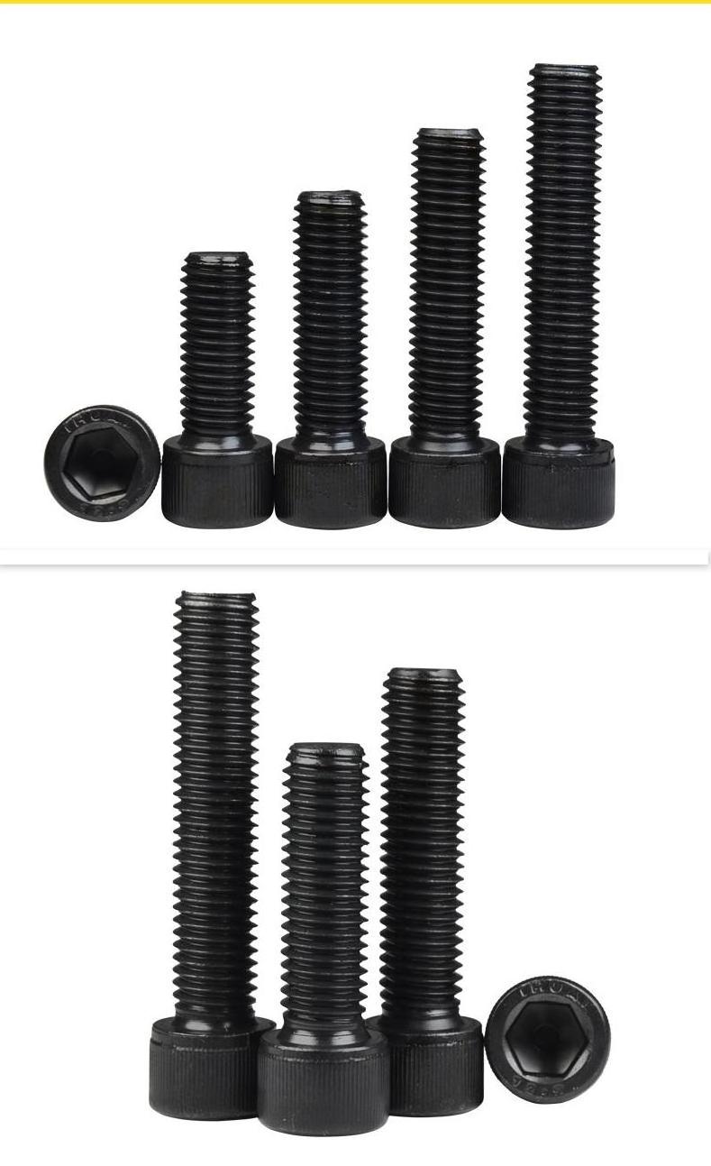 Factory hardware fasteners hex bolt and nut accessories Hexagon Head Bolt Grade 4.8/ 8.8/ 10.9/ 12.9 Half Thread Hex Bolt