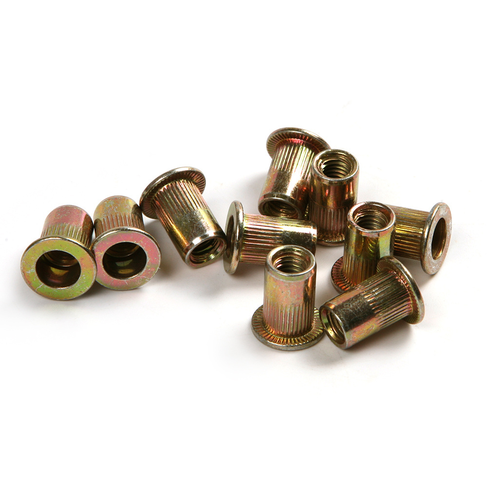 DIN 7339 Brass Flat Head Hollow Tubular Rivet Copper rivets